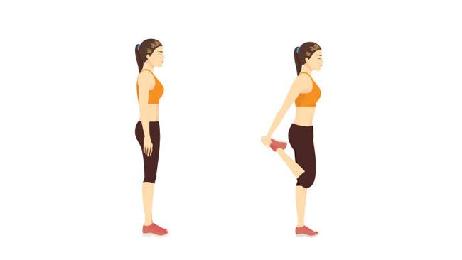 Standing Quadriceps Stretch